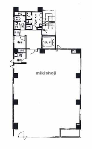 東日本橋・日本橋久松町の東日本橋ロータリービル 平面1