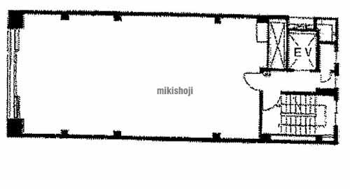 神田神保町の信ビルディング 平面1