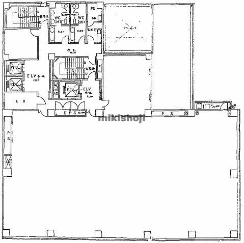 本郷のＮＦ本郷ビル 平面1
