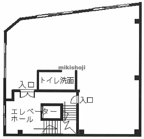 竹の塚のラヤマビル竹の塚 平面1