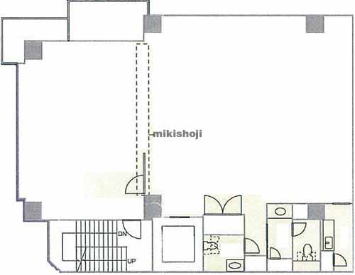 神田須田町の日宝秋葉原ビル 平面1