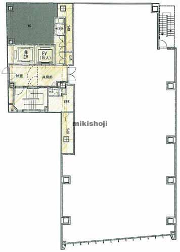 北青山の日新青山ビル 平面1