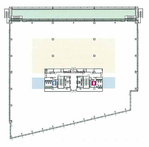 南麻布・元麻布・麻布十番のＤａｉｗａ麻布テラス 平面1