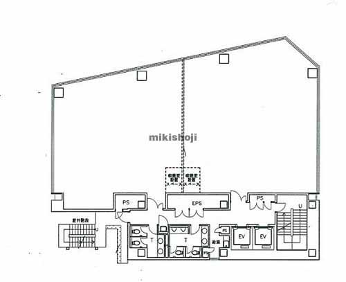 新橋の新橋菊栄ビル 平面1