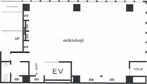 日本橋浜町のＮＳＫ日本橋浜町ビル 平面1