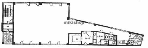 高田馬場のアティレビル 平面1