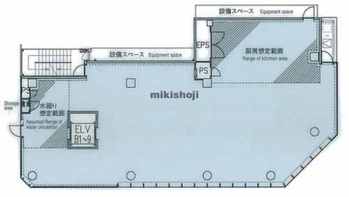 新宿・歌舞伎町のＭＬＪ新宿ビル 平面1