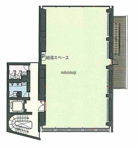 飯田橋の工業教育会館 平面1