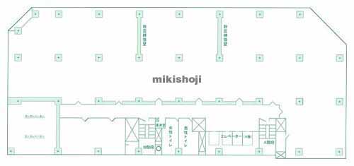 新潟市の北陸ビル 平面1