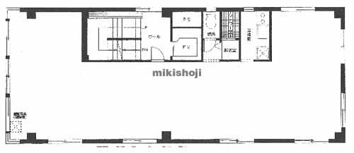 入谷・三ノ輪・下谷・根岸の岩浪ビル 平面1