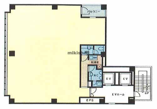 入船・新富のＵ－ＡＸＩＳ 平面1