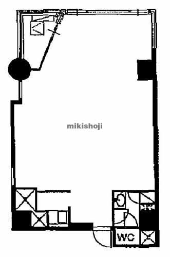 八丁堀の八丁堀２１８５ 平面1