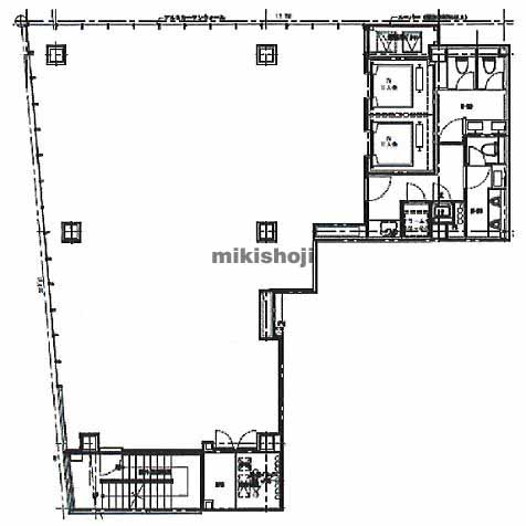 西新宿の新宿第１アオイビル 平面1