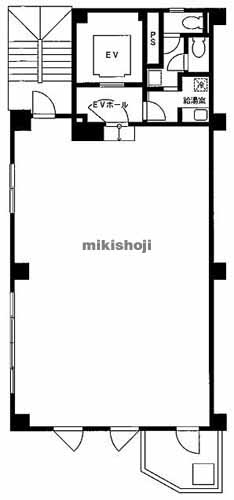 西新宿の新宿　ＷＥＳＴ ＣＯＵＲＴ 平面1