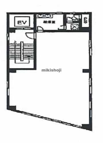 浅草橋・柳橋の秋山ビル 平面1