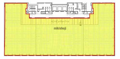 日本橋本石町の日本橋日銀通りビル 平面1