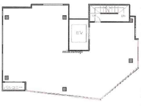 南大塚・北大塚のプロスペリティ北大塚ビル 平面1