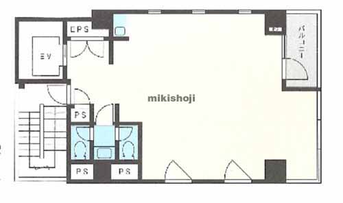 神田紺屋町・神田富山町・神田東松下町の田澤神田ビル 平面1