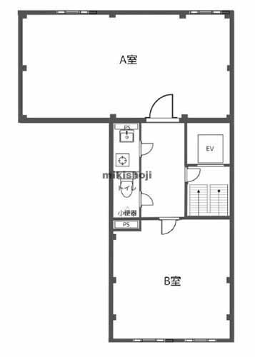 西神田のハタノビル 平面1