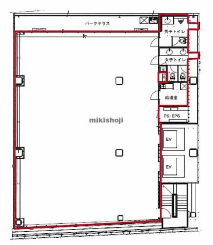 恵比寿西の恵比寿ＳＡビル 平面1