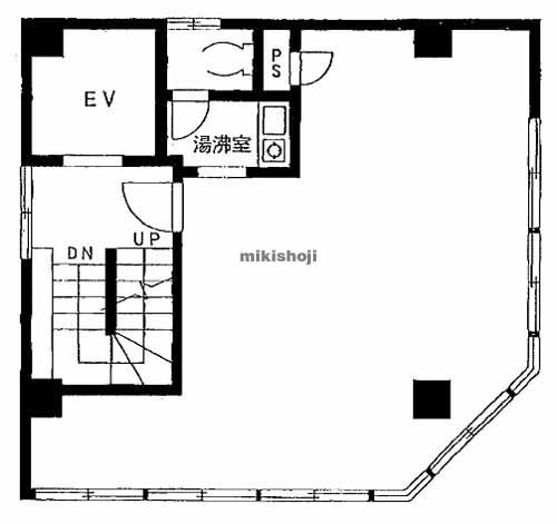 島村ビル 平面1