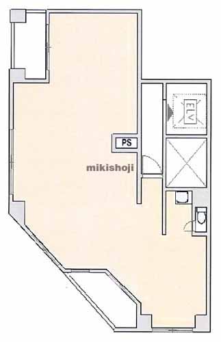 東池袋の下総屋ビル 平面1