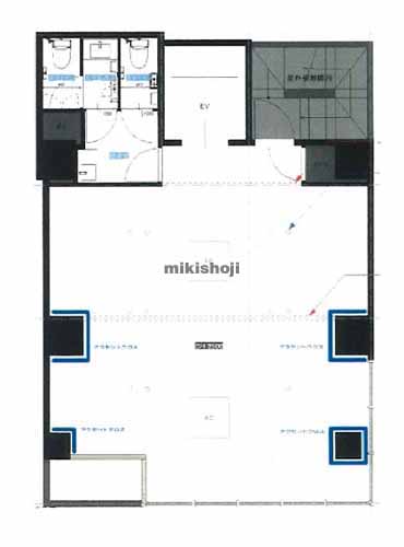 渋谷のＡＣＮ渋谷ビル 平面1