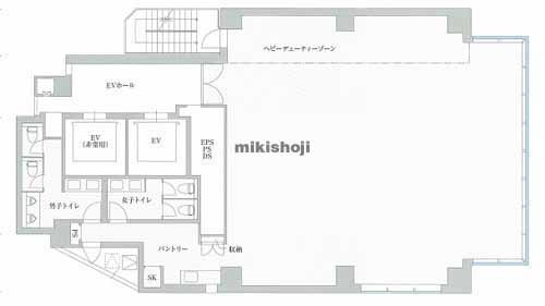 浜松町のＰＭＯ浜松町 平面1