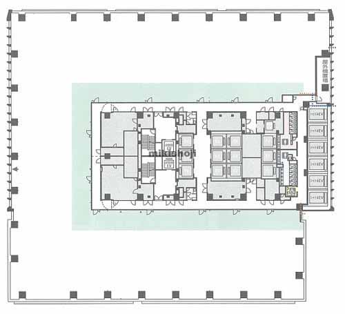 ｍｓｂ　Ｔａｍａｃｈｉ　田町ステーションタワーＮ 平面1