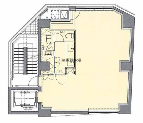 南青山のＡＲＩＳＴＯ南青山 平面1
