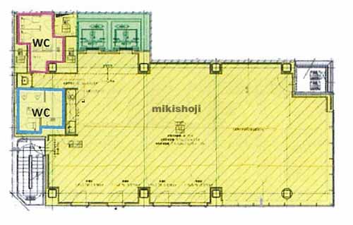 神田多町・神田司町・神田美土代町のＡＣＮ神田司町ビル 平面1