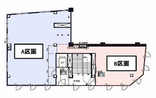 熊谷市のオーキッドビル 平面1
