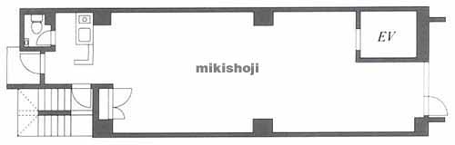 宇田川町のＡＲＩＳＴＯ渋谷 平面1