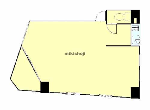 目白・雑司が谷・高田のサンライズビル 平面1