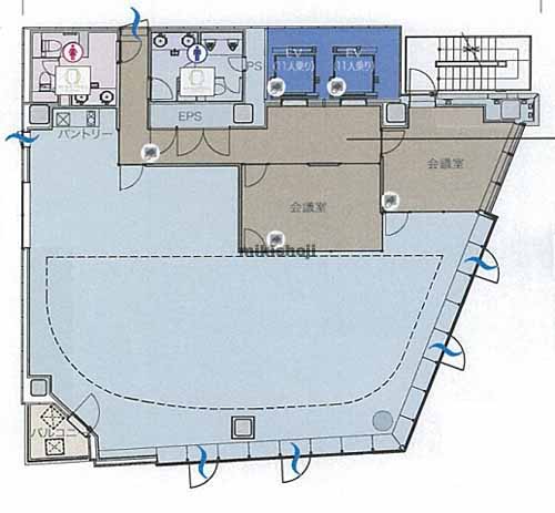 八丁堀の京橋宝町ＰＲＥＸ 平面1