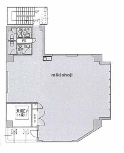 外神田のクロスシー秋葉原ビル 平面1