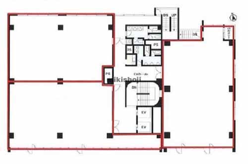 中野スプリングビル 平面1