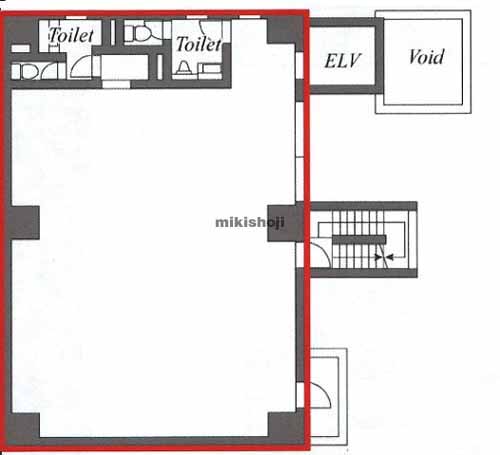 南青山のＡＲＩＳＴＯ南青山Ⅱ 平面1