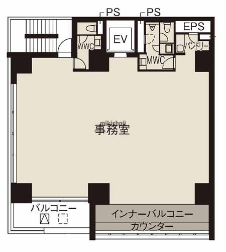 神田和泉町・神田松永町のＣＩＲＣＬＥＳ秋葉原駅前 平面1