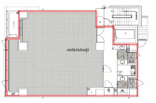 神田紺屋町・神田富山町・神田東松下町のＡＴＳＵＭＩ　ＢＵＩＬＤＩＮＧ 平面1