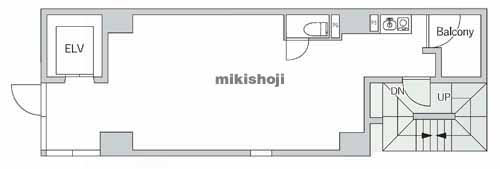 神田紺屋町・神田富山町・神田東松下町のＬｅ　Ｎｉｄ　ＫＡＮＤＡ 平面1