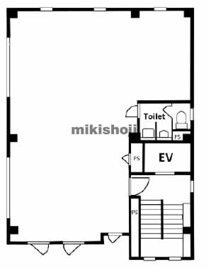 深谷市のブルーベイｆｕｋａｙａ１ 平面1