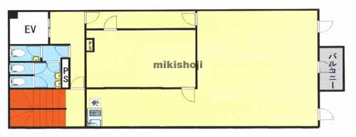 松戸市のトレノ新松戸 平面1