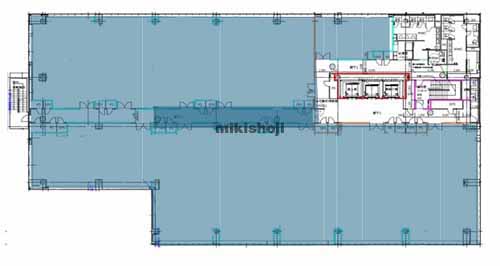 大宮区の大宮桜木ＰＰＪオフィス棟 平面1