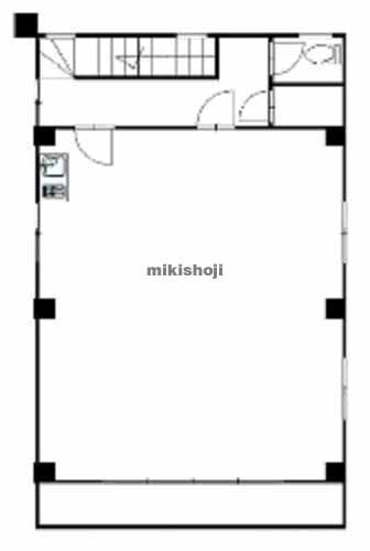 越谷市のＫ１ビル 平面1