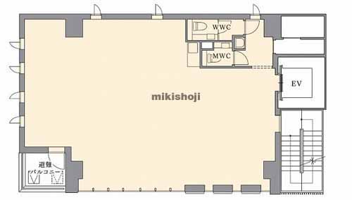 銀座のＧＩＮＺＡ　カムイビル 平面1