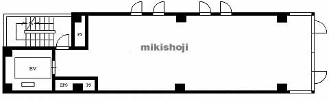 上目黒の中目黒今井ビル 平面1