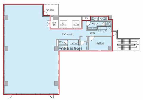 小伝馬町・大伝馬町のＣＩＲＣＬＥＳ日本橋小伝馬町 平面1