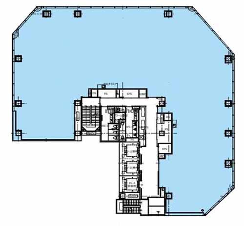 西新橋の西新橋２－５ビル（仮称） 平面1