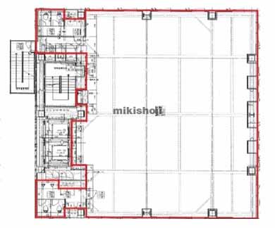 隼町・平河町の青年会議所ビル 平面1